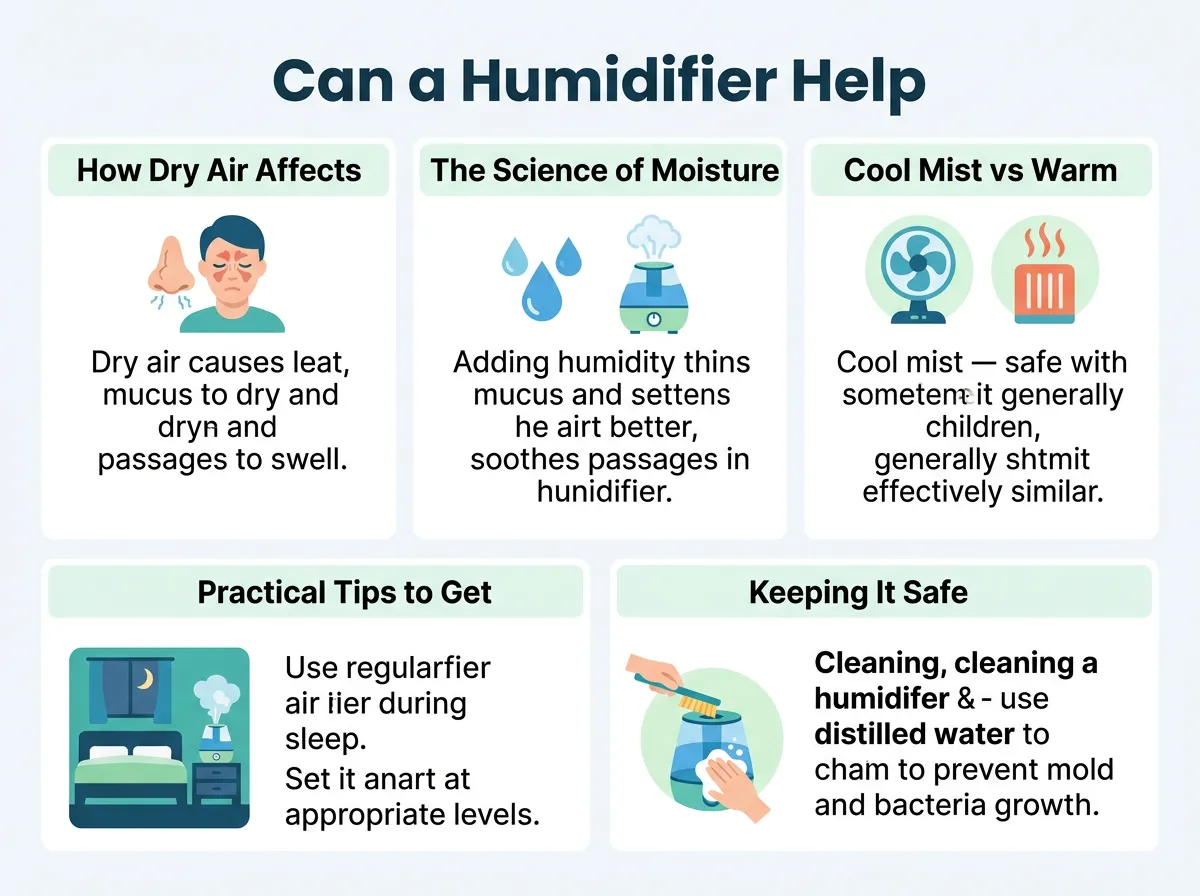 Can a Humidifier Help With Stuffy Nose?