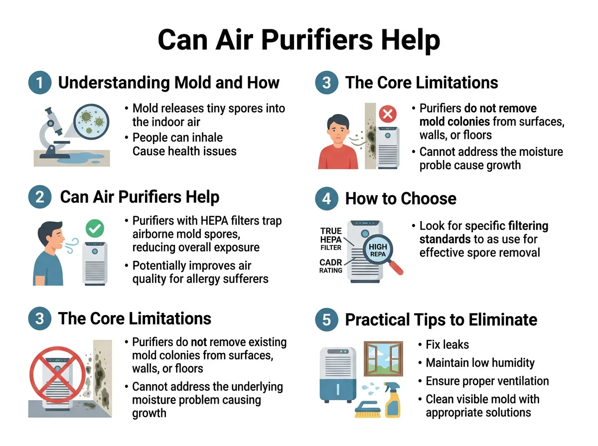 Can Air Purifiers Help With Mold?