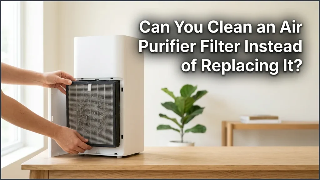 Can You Clean an Air Purifier Filter Instead of Replacing It? Can You Clean an Air Purifier Filter Instead of Replacing It?