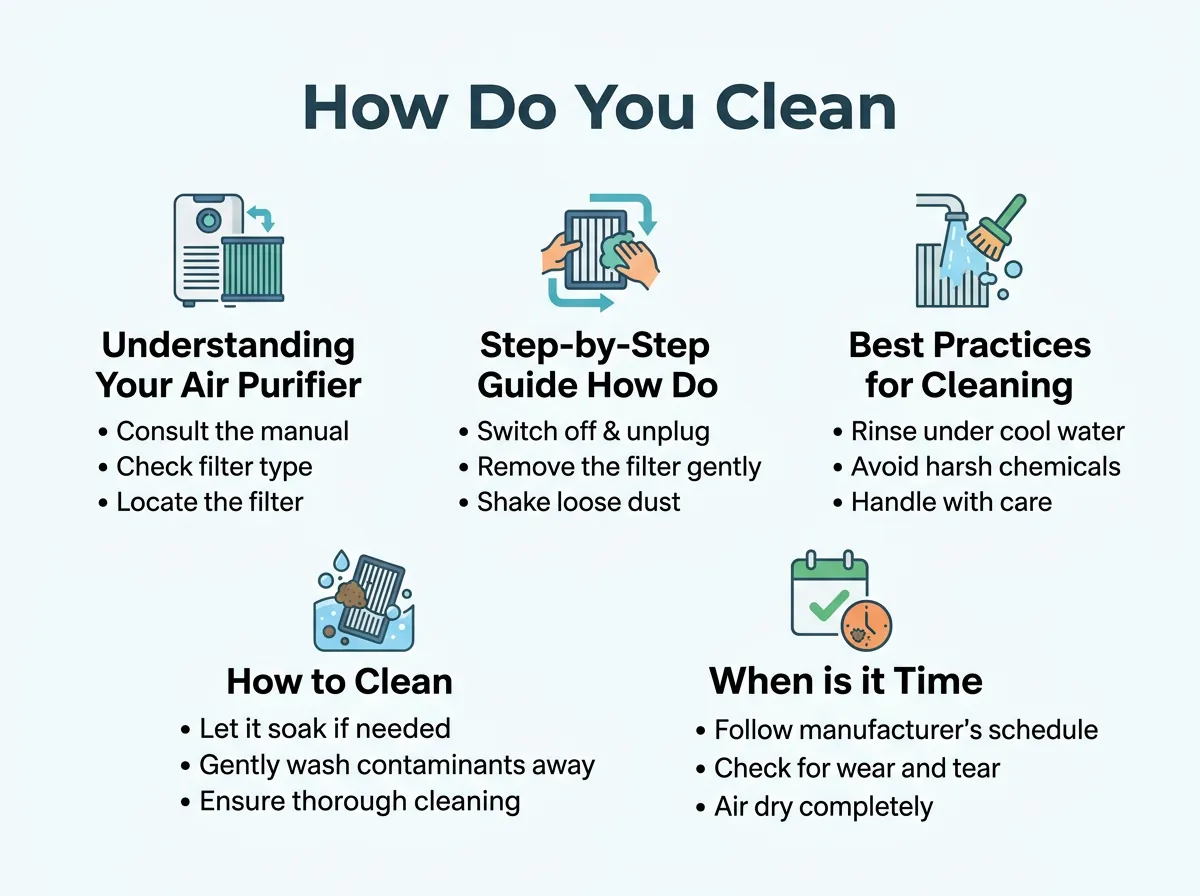 How Do You Clean a Washable Air Purifier Filter?