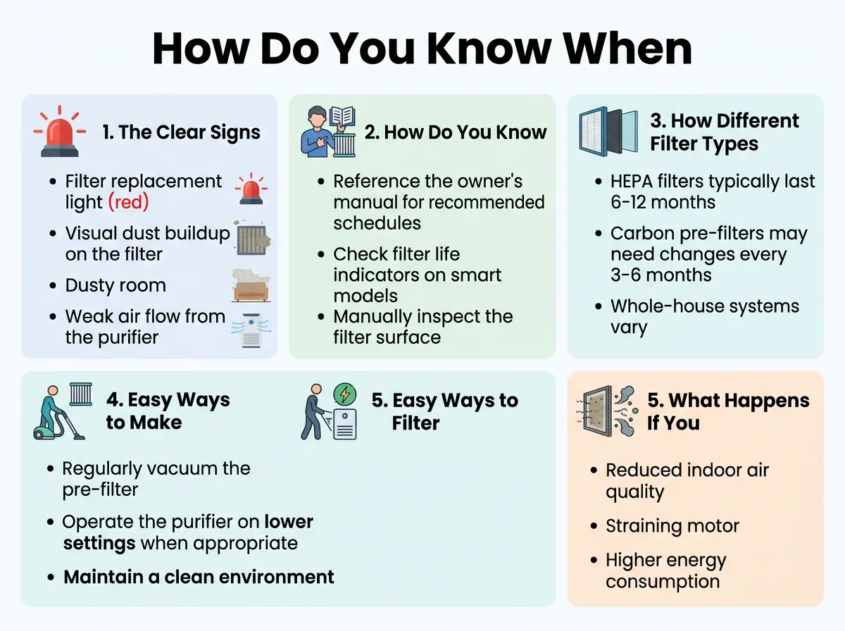 How Do You Know When to Replace an Air Purifier Filter?