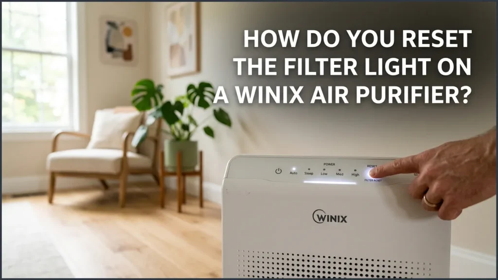How Do You Reset the Filter Light on a Winix Air Purifier?