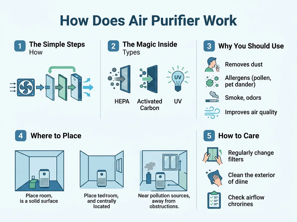 How Does Air Purifier Work?