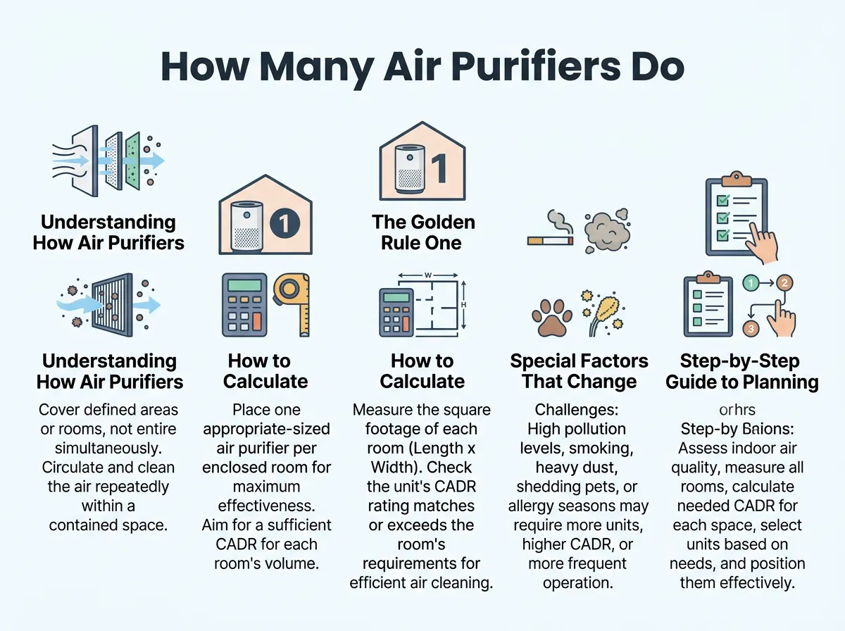 How Many Air Purifiers Do I Need?