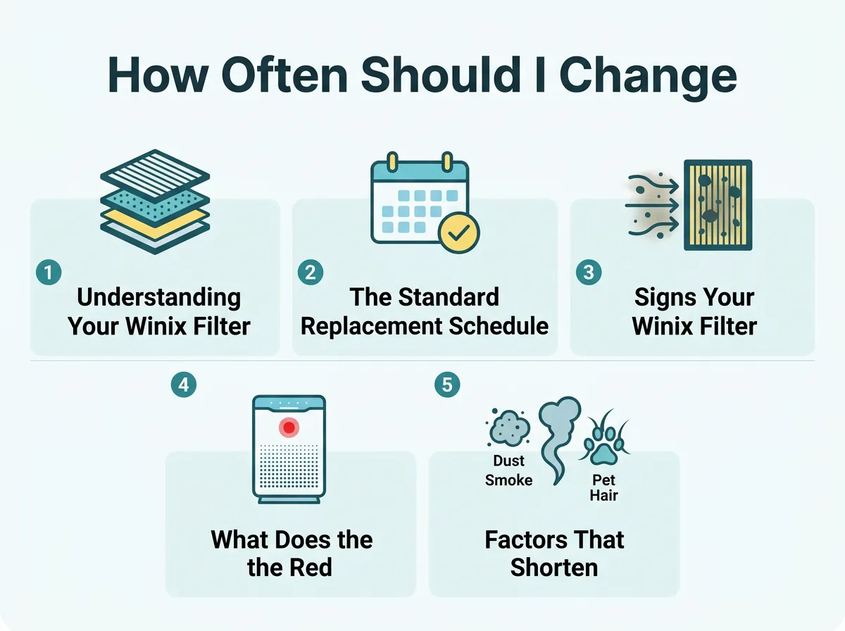 How Often Should I Change My Winix Filter?