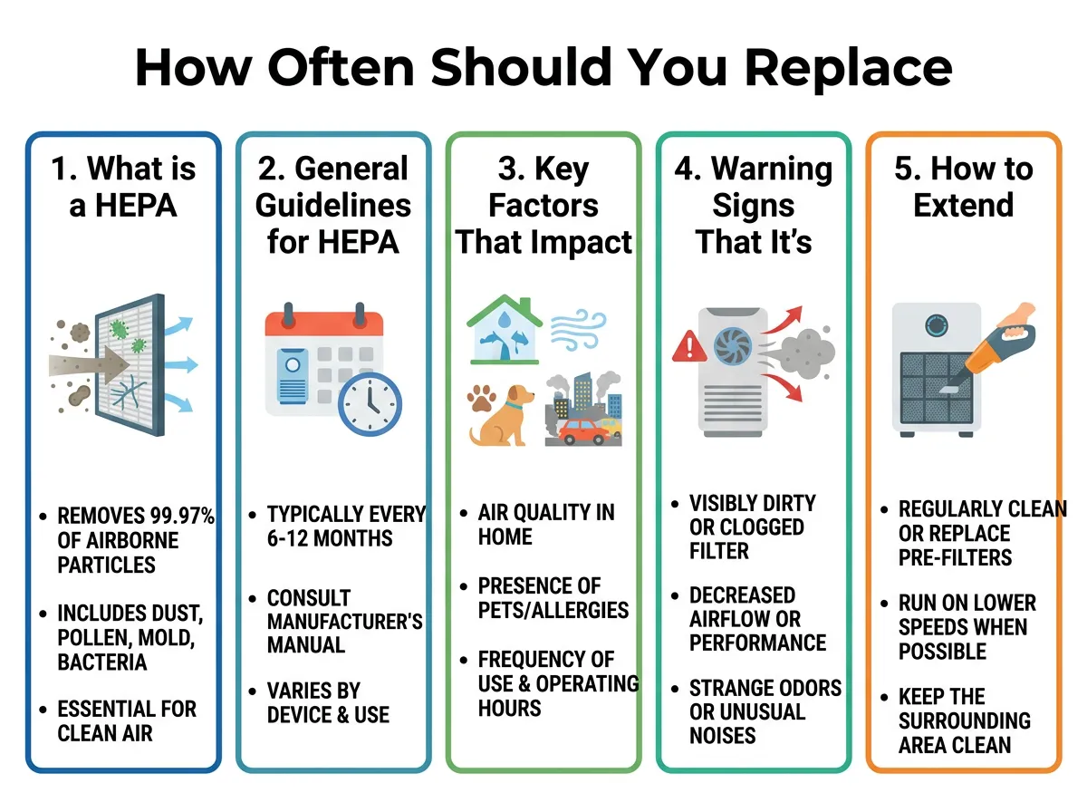 How Often Should You Replace a HEPA Filter?