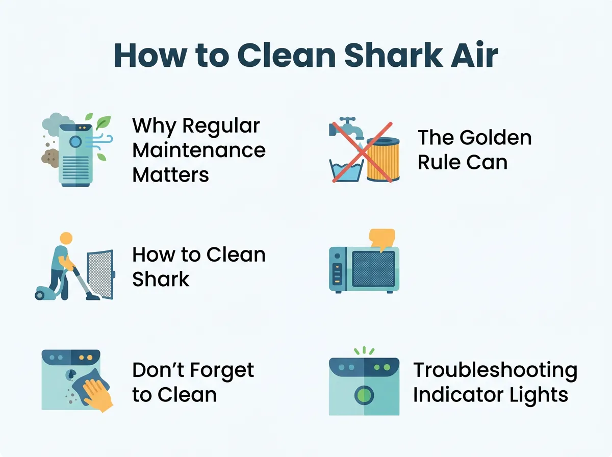 How to Clean Shark Air Purifier Filter?
