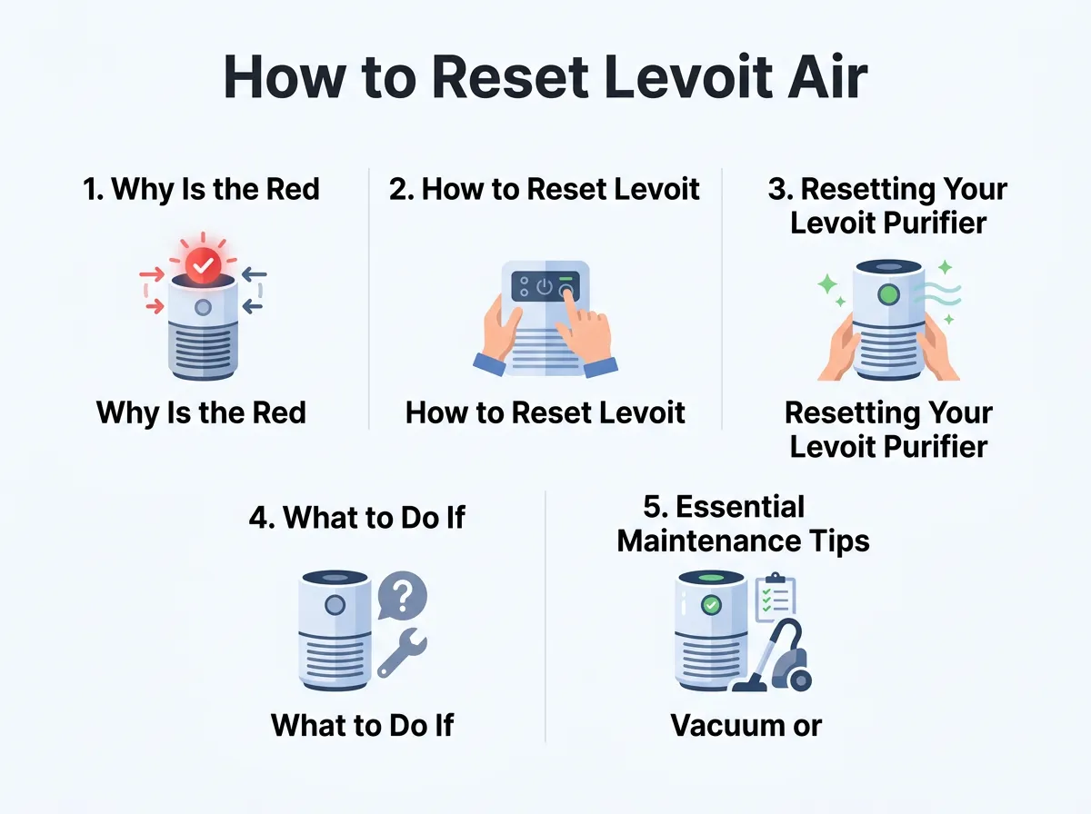 How to Reset Levoit Air Purifier?