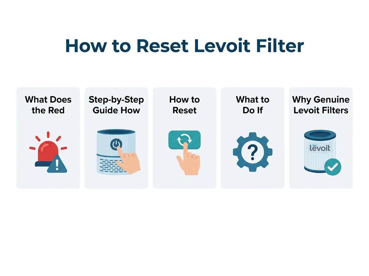How to Reset Levoit Filter Light?