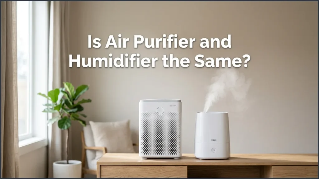 Is Air Purifier and Humidifier the Same?