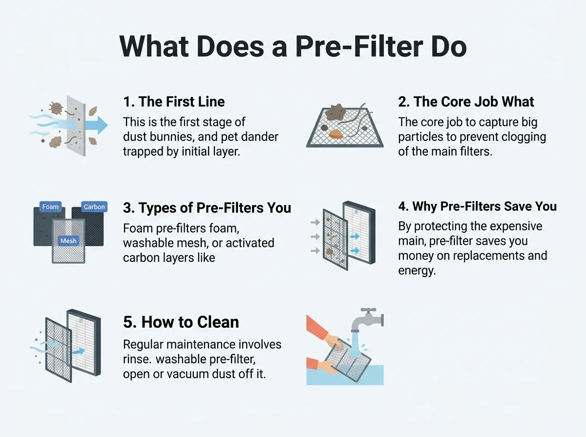 What Does a Pre-Filter Do on an Air Purifier?