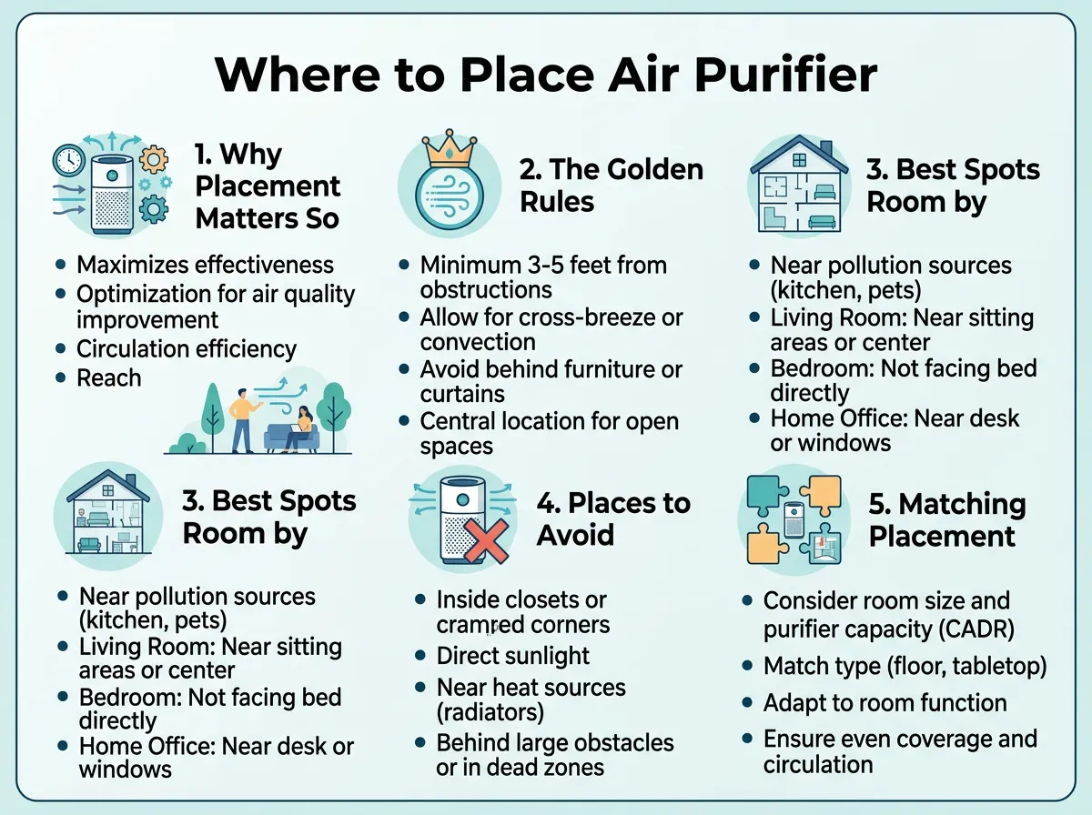 Where to Place Air Purifier?