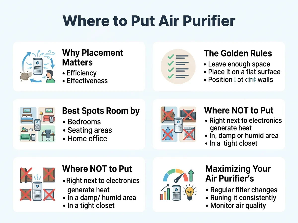 Where to Put Air Purifier?