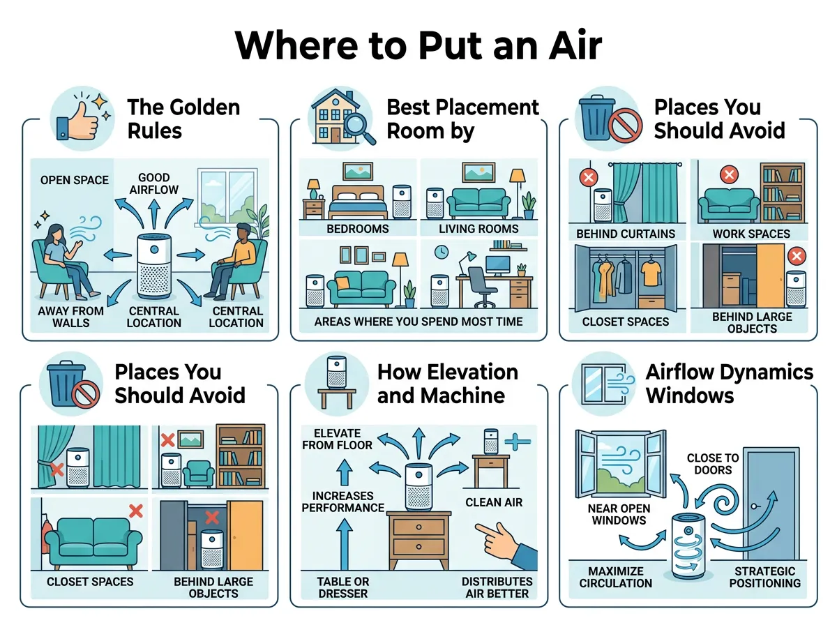Where to Put an Air Purifier?
