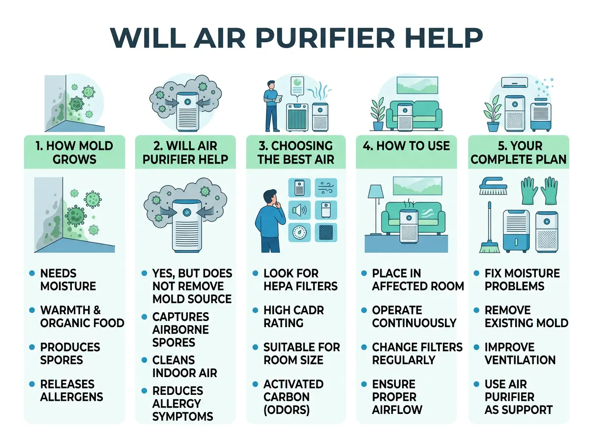 Will Air Purifier Help With Mold?