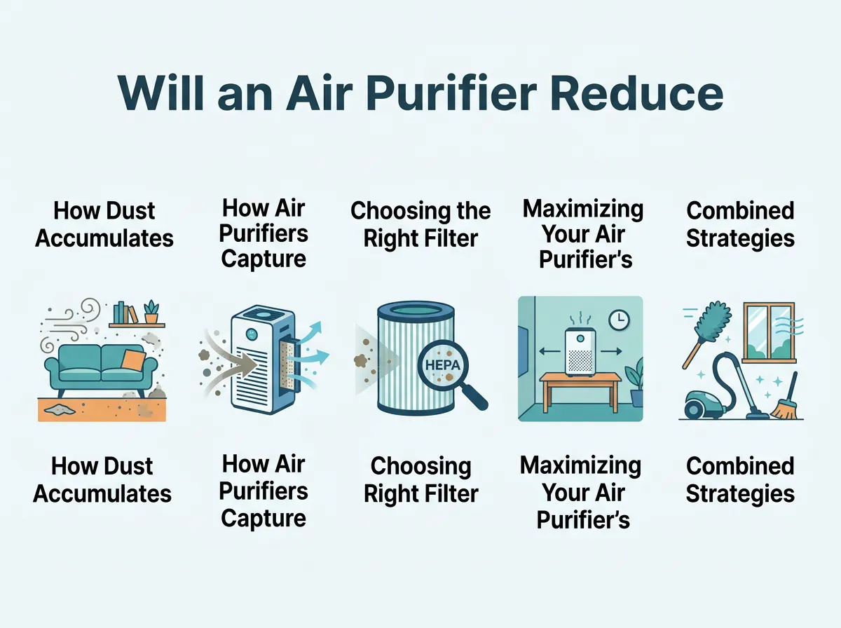 Will an Air Purifier Reduce Dust?